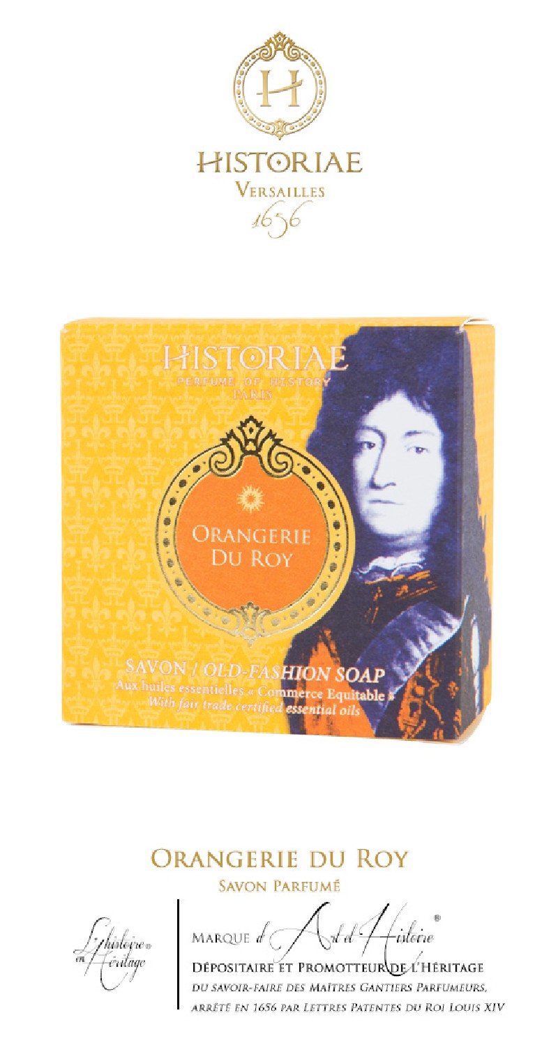 HISTORIAE Orangerie du Roy - Savon parfumé 100g