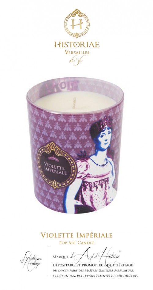 Violette Impériale - Pop Art Candle