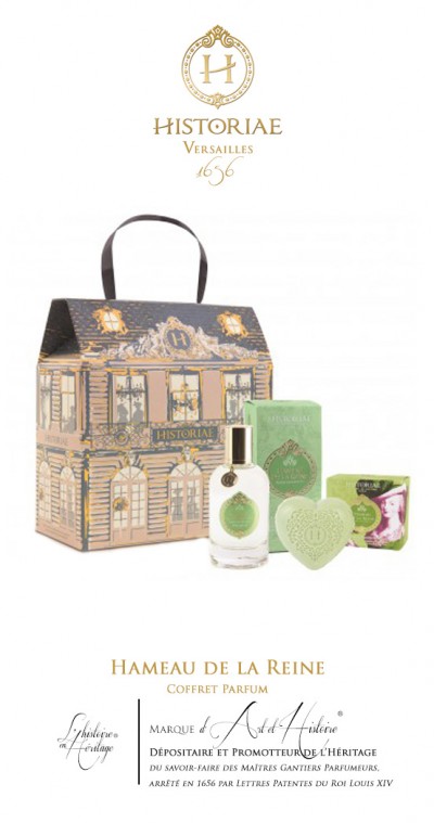 HISTORIAE Hameau de la Reine - Coffret Parfum 50ml et savon 100 g