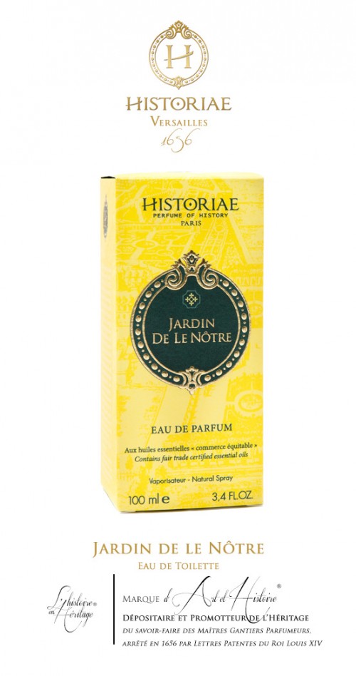 HISTORIAE Jardin le Nôtre - Eau de parfum