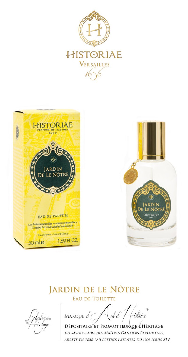 mooi zo Vrijstelling kaas Jardin le Nôtre - Eau de Parfum - Historiae Secrets