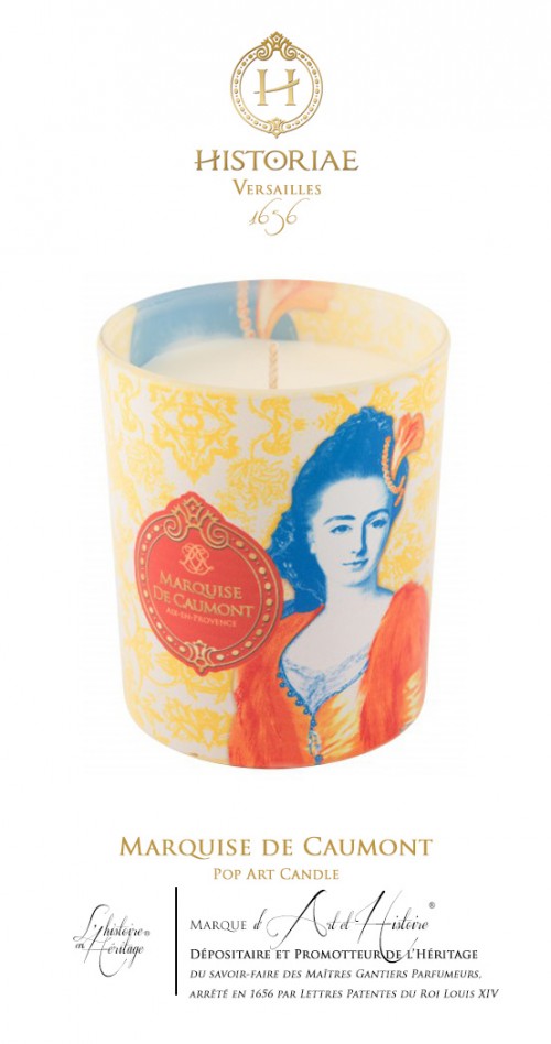 Marquise de Caumont - Pop Art Candle