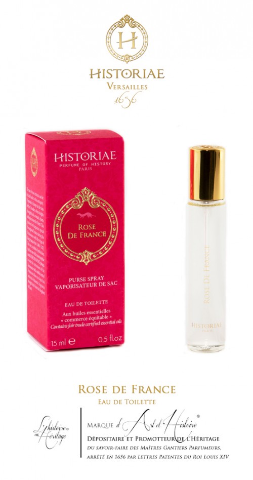 Rose de France - Eau de Toilette
 Capacity -50 ml - Eau de toilette spray