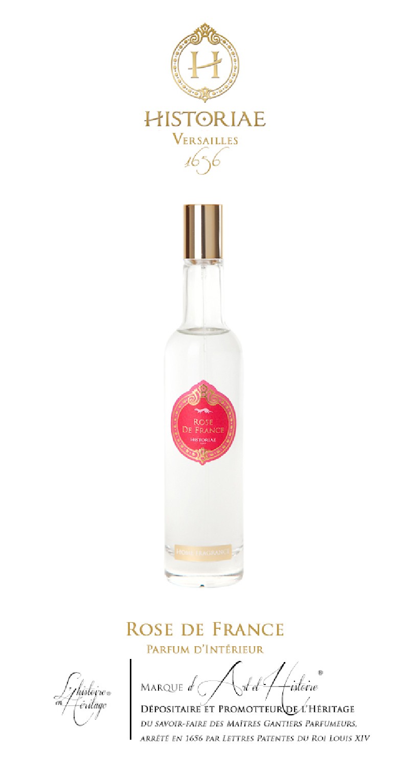 HISTORIAE Rose de France - Parfum d'Intérieur spray 100ml