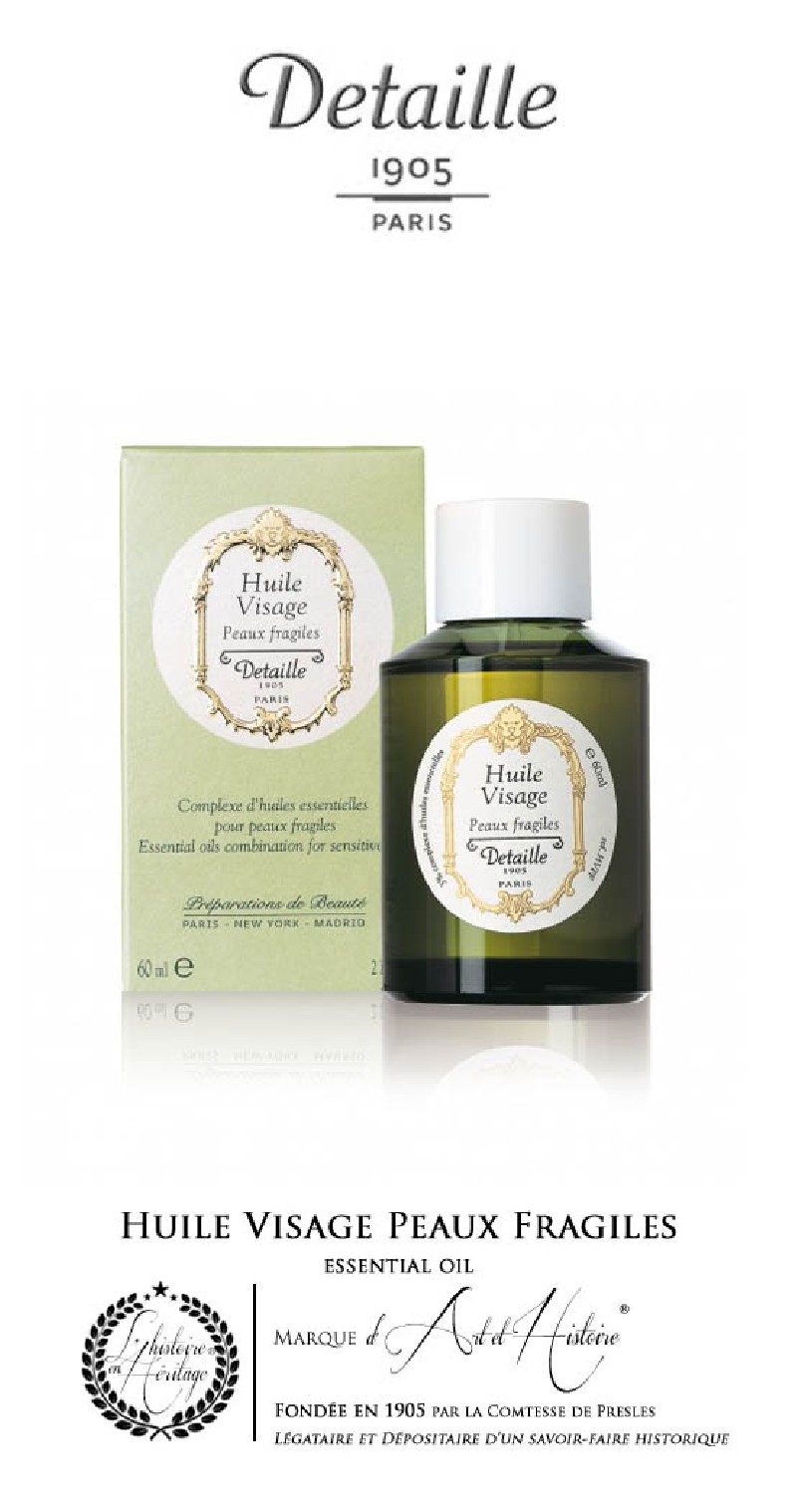 Huile Visage Peaux Fragiles - Essentials Oils