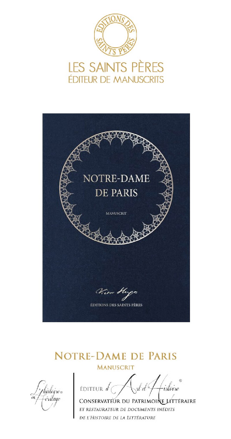 Notre Dame de Paris - Le Manuscrit Historique