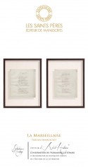 La Marseillaise - Le Tableau Manuscrit Historique