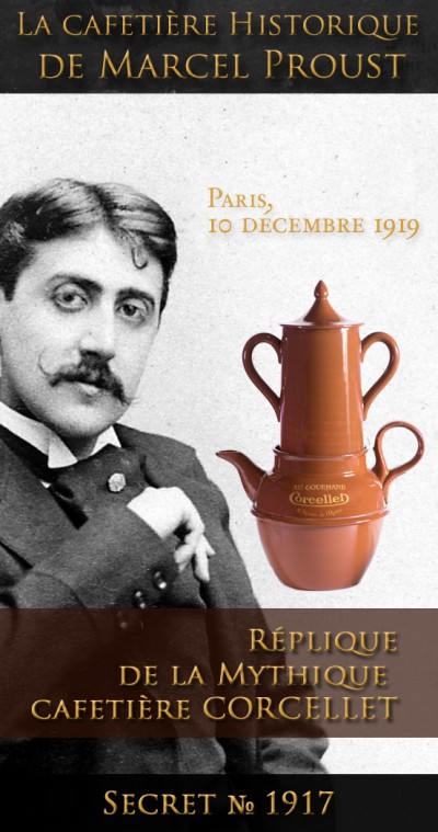 Marcel Proust's legendary Cafetière