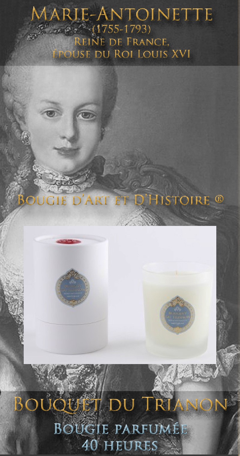 HISTORIAE Bouquet du Trianon - Bougie d'Art 180g (40h)