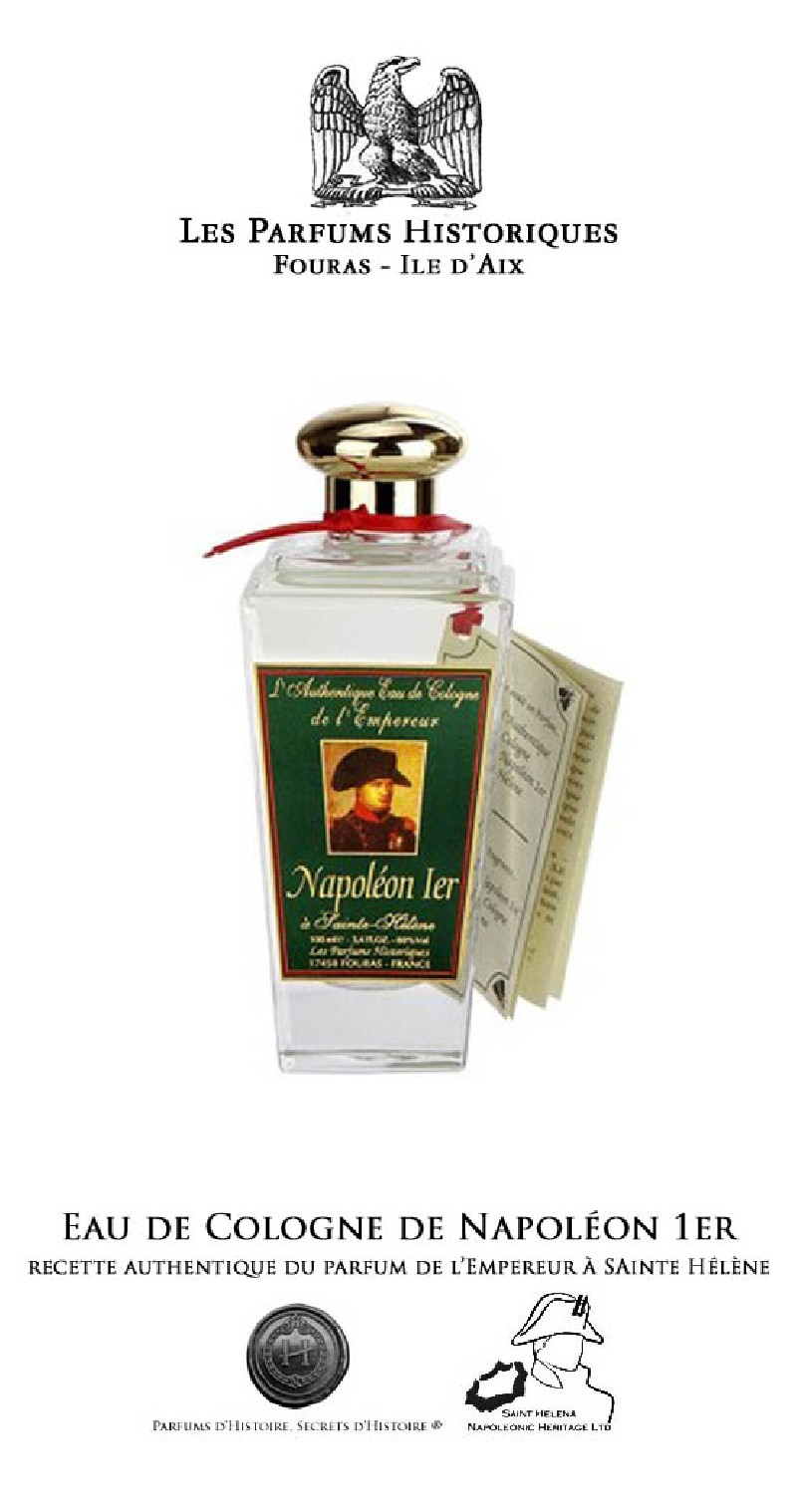 Eau Cologne de Napoléon 1er à Ste-Hélène 100ML