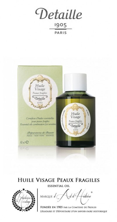 Huile Visage Peaux Fragiles - Essentials Oils