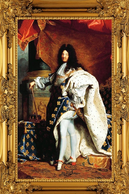 Objects and Products of History of LOUIS XIV