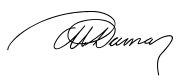 Historiae Signature d'Alexandre Dumas Père